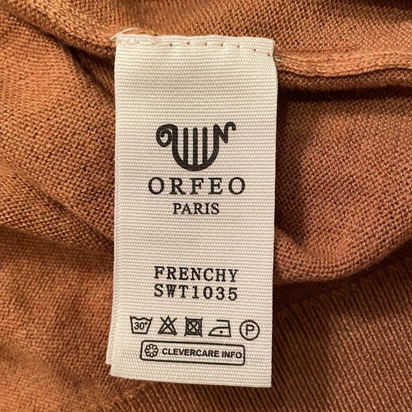 Light Brown Orfeo Paris Cardigan - Picture 7 of 8